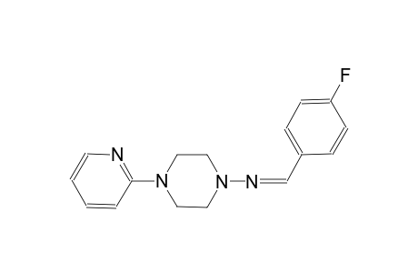 1-piperazinamine, N-[(Z)-(4-fluorophenyl)methylidene]-4-(2-pyridinyl)-