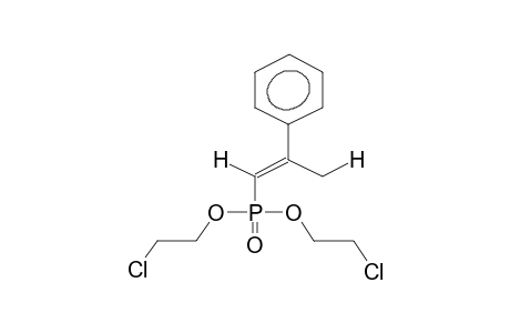O,O-BIS(2-CHLOROETHYL)-2-PHENYL-1-PROPENYLPHOSPHONATE