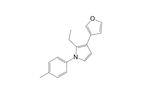 2-Ethyl-3-furyl-N-p-tolylpyrrole