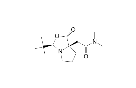 1H,3H-Pyrrolo[1,2-c]oxazole-7a(5H)-acetamide, 3-(1,1-dimethylethyl)dihydro-N,N-dimethyl-1-oxo-, (3R-cis)-