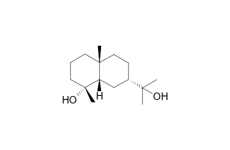 2,6-Dimethyl-9-(2-hydroxypropyl)bicyclo[4.4.0]decan-2-ol isomer [cis-eudesmane-4,11-diol]
