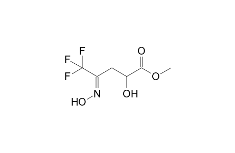 Methyl 5,5,5-trifluoro-2-hydroxy-4-(hydroxyimino)pentanoate