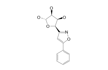 3-(ALPHA-D-XYLOFURANOS-4-YL)-5-PHENYLISOXAZOLE