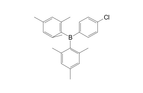 Borane, (4-chlorophenyl)bis(2,4,6-trimethylphenyl)-