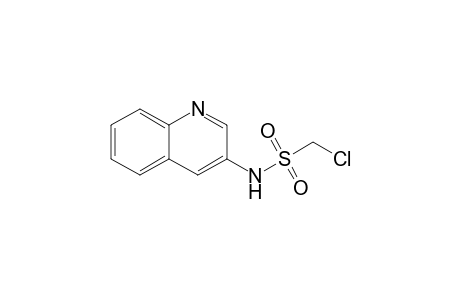 N-(3-Quinolyl)chloromethanesulfonamide