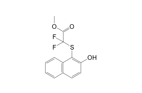Difluoro-(2-hydroxy-naphthalen-1-ylsulfanyl)-acetic acid methyl ester