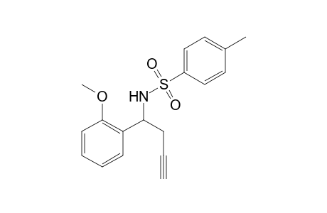 N-[1-(2-Methoxyphenyl)-but-3-ynyl]-4-methyl-benzenesulfonamide