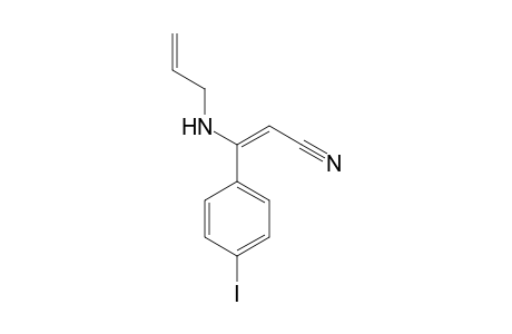 3-(Allylamino)-3-(4-iodophenyl)acrylonitrile