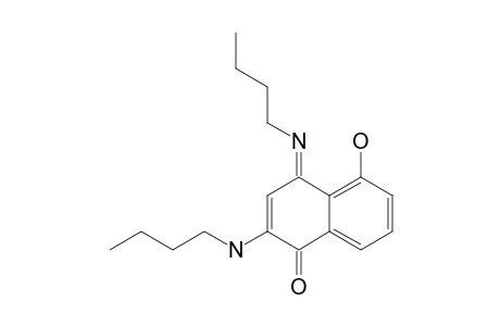N-BUTYL-2-BUTYLAMINO-5-HYDROXY-1,4-NAPHTHOQUINON-4-IMINE