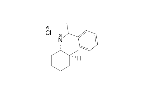 N-(1-PHENYLETHYL)-2-METHYL-CYCLOHEXANAMINE-HYDROCHLORIDE;LU-ISOMER