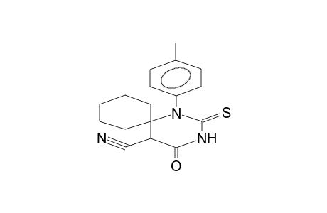 1-(4-METHYLPHENYL)-5-CYANO-4-OXO-2-THIOXO-1,3-DIAZASPIRO[5.5]UNDECANE