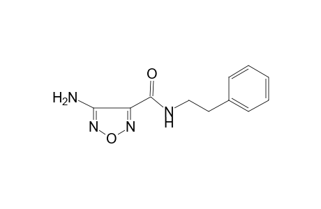 4-Amino-N-(2-phenylethyl)-1,2,5-oxadiazole-3-carboxamide