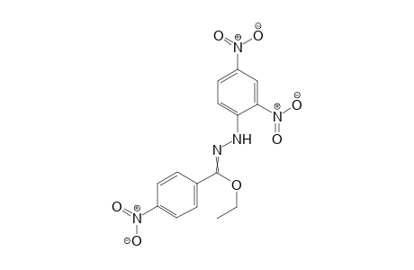 N-(2,4-Dinitrophenyl)-4-nitrobenzohydrazonic acid-ethylester