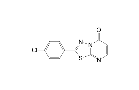2-(4-Chlorophenyl)-5H-1,3,4-thiadiazolo[3,2-a]pyrimidin-5-one