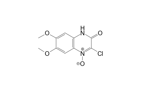 3-Chloro-6,7-dimethoxyquinoxalin-2(1H)-one 4-oxide