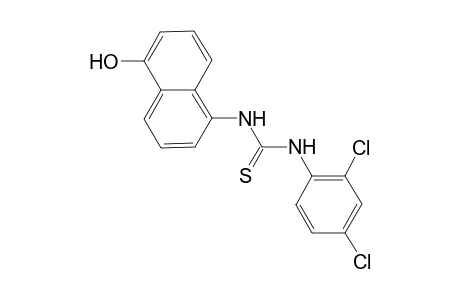 1-(2,4-dichlorophenyl)-3-(5-hydroxy-1-naphthalenyl)thiourea