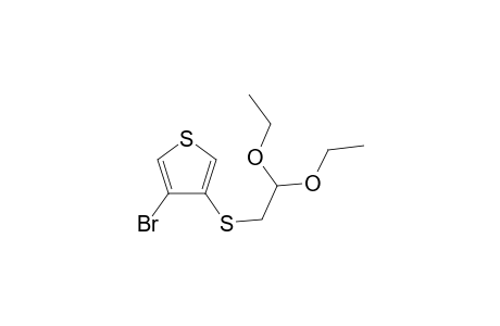 3-Bromo-4-(2,2-diethoxy-ethylsulfanyl)thiophene