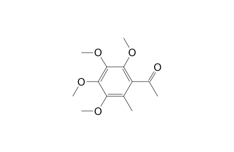 Ethanone, 1-(2,3,4,6-tetramethoxy-5-methylphenyl)-