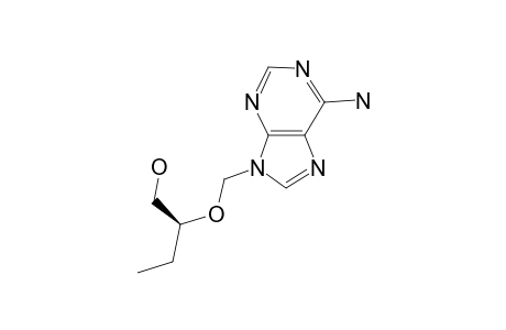 2S-9-[[1-Hydroxy-2-butoxy]methyl]-adenine