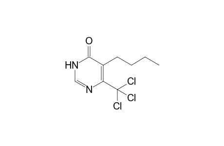 5-Butyl-6-(trichloromethyl)pyrimidin-4(3H)-one