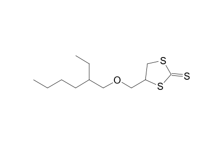 4-( 4'-Ethyl-2'-oxaoctyl)-1,3-dithiolane-2-thione