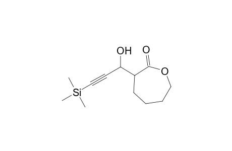 (R*,R*) and (R*,S*) 2-[1-Hydroxy-3-trimethylsilylprop-2-ynyl]hexan-6-olide