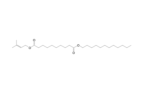 Sebacic acid, dodecyl 3-methylbut-2-enyl ester