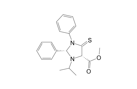 2.alpha.,3-diphenyl-1-isopropyl-5-methoxycarbonyl-4-thioimidazolidone