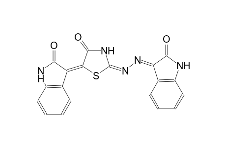 2,4-thiazolidinedione, 5-(1,2-dihydro-2-oxo-3H-indol-3-ylidene)-, 2-[[(3E)-1,2-dihydro-2-oxo-3H-indol-3-ylidene]hydrazone], (2E,5E)-
