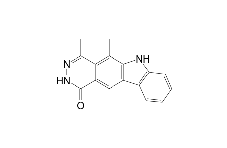 2,6-Dihydro-4,5-dimethyl-1H-pyridazino[4,5-b]carbazol-1-one