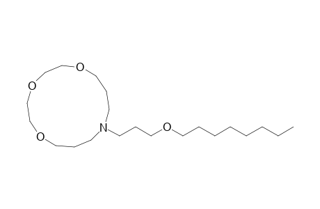 11-[3-(octyloxy)propyl]-1,4,7-trioxa-11-azacyclotetradecane