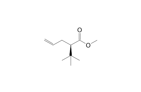 Methyl (R)-[2-(1,1-Dimethyl)ethyl]pent-4-enoate