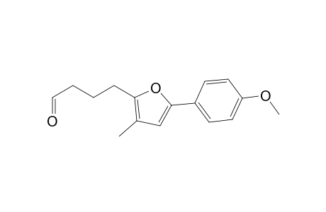 4-(5-(4-Methoxyphenyl)-3-methylfuran-2-yl)butanal
