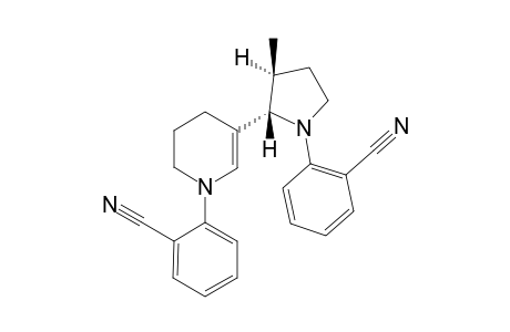 N-2-cyanophenyl-5-(N'-2-cyanophenyl-3-methylpyrrolidin-2-yl)-1,2,3,4-tetrahydropyridine