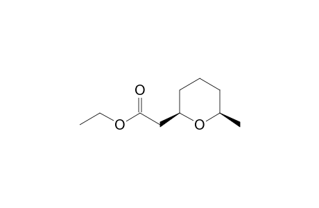 Ethyl (cis-6-methyltetrahydro-2-pyranyl)acetate
