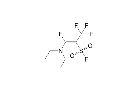 (E)-1-DIETHYLAMINO-2-FLUOROSULPHONYL-TETRAFLUOROPROPENE