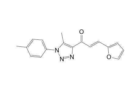 (E)-3-(Furan-2-yl)-1-(5-methyl-1-p-tolyl-1H-1,2,3-triazol-4-yl)-prop-2-en-1-one