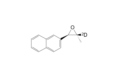 trans-3-Deuterio-3-methyl-2-(2-naphthyl)oxirane