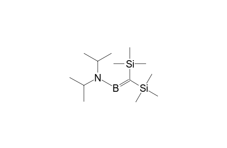 [Bis(trimethylsilyl)methylene](diisopropylamino)borane