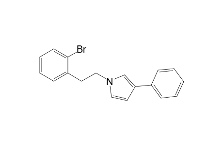1-[2'-(2"-Bromophenyl)ethyl]-3-phenylpyrrole