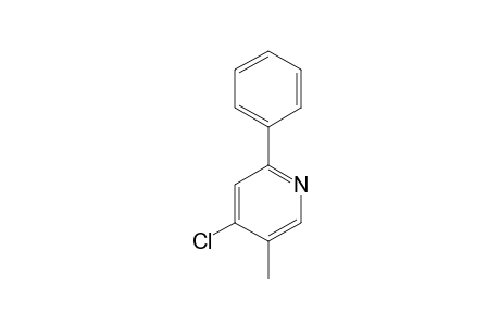 2-PHENYL-4-CHLORO-5-METHYLPYRIDINE