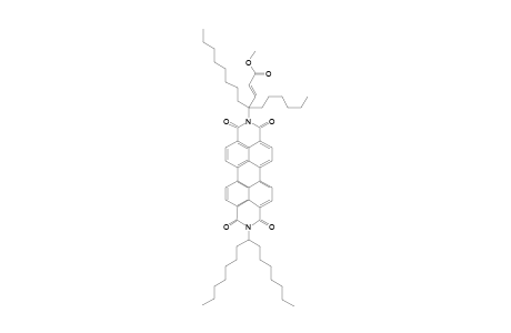 2-Hexyl-2-{9'-(1"-heptyloctyl)-1',3',8',10-tetraoxo-3,8,9,10-tetrahydro-1H-anthra[2,1,9-def : 6',5',10'-d'e'f']diisoquinolin-2'-yl]methyl}-octyl - Methacrylate