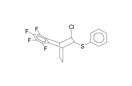 5-EXO-PHENYLTHIO-6-ENDO-CHLORO-2,3-TETRAFLUOROBENZOBICYCLO[2.2.2]OCTENE