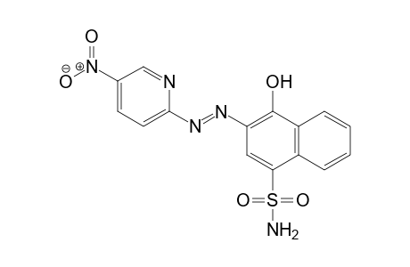 1-Naphthalenesulfonamide, 4-hydroxy-3-[2-(5-nitro-2-pyridinyl)diazenyl]-
