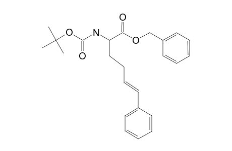 BENZYL-2-TERT.-BUTOXYCARBONYLAMINO-6-PHENYLHEX-5-ENOATE