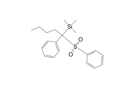 Silane, trimethyl[1-phenyl-1-(phenylsulfonyl)pentyl]-