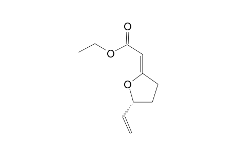 2-(ETHOXYCARBONYLMETHYLIDENE)-5-VINYL-TETRAHYDROFURAN