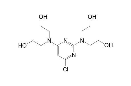 2-[[2-[bis(2-hydroxyethyl)amino]-6-chloranyl-pyrimidin-4-yl]-(2-hydroxyethyl)amino]ethanol