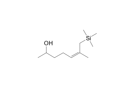 (Z)-[ 6-Hydroxy-2-methylheptt-2-en-1-yl)trimethylsilane