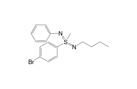 N-Phenyl-N'-butyl-S-(4-bromophenyl)-S-methyl sulfondiimine
